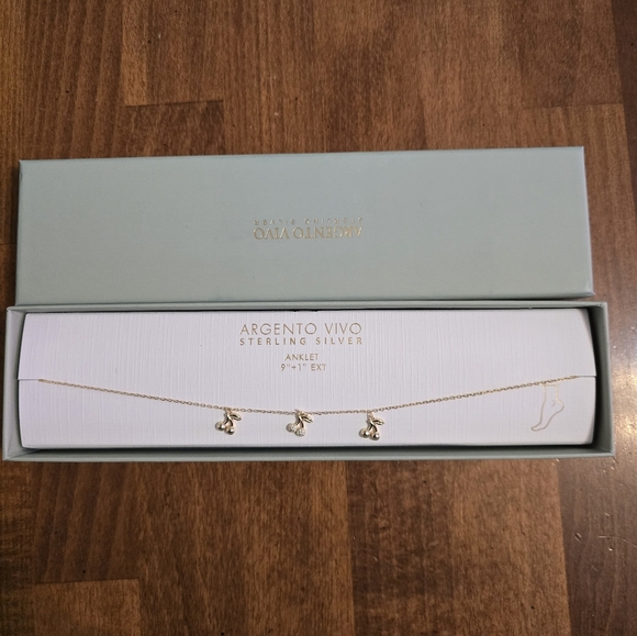 Argento Vivo Jewelry - Argento Vivo Gold Delicate Necklace with Dainty Pendants